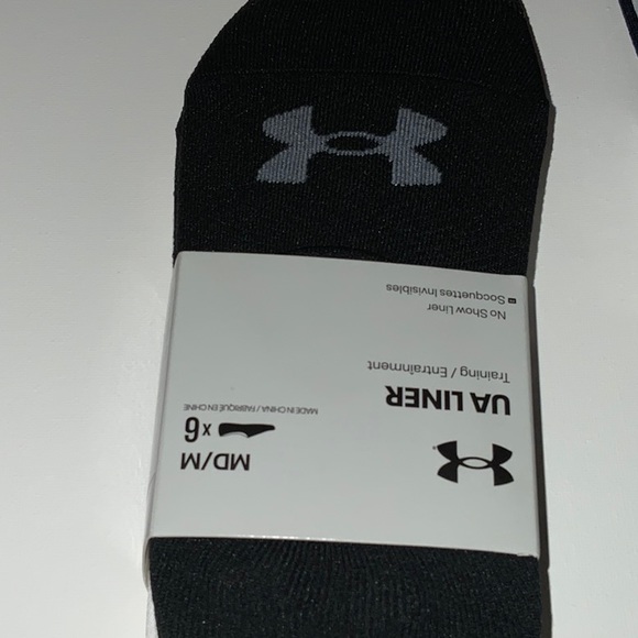 Under Armour women’s six pack, essential, ultra low socks - Picture 2 of 10